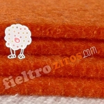 Fieltro Naranja de 3mm.