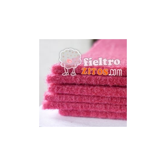 Fieltro Fuchsia de 3mm.