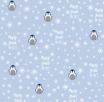 Papeles Scrapbooking Pingüin (1Und)