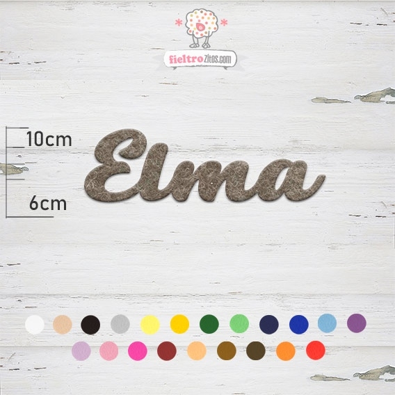 Nombres de Fieltro &quot;Elma&quot;