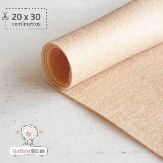 Fieltro Beige 1mm (20x30cm)