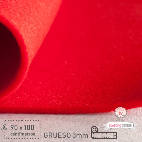 Fieltro - Rojo (4,50€/metro)